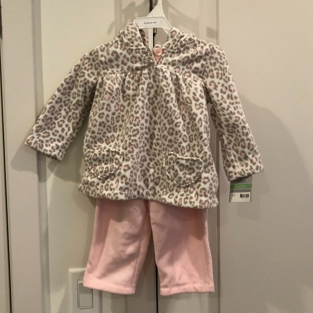 Carter's 2-Piece Fleece Hoodie & Pant Set